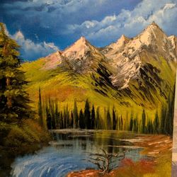 Mountain Painting 