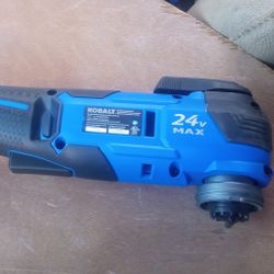 Kobalt 24-volt Cordless Brushless Variable speed Oscillating Multi-Tool with 4.0Ah extended run battery only no extras 
