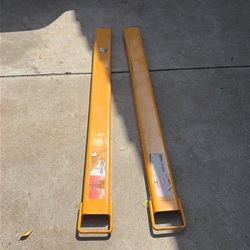 Forklift extensions
