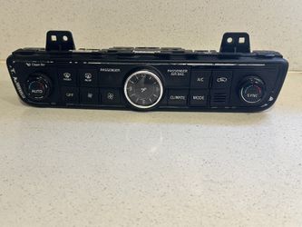 2017 to 2019 Kia Cadenza Climate Control Unit Heater AC Temperature 