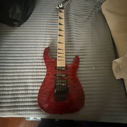 Red Jackson Electric Guitar 