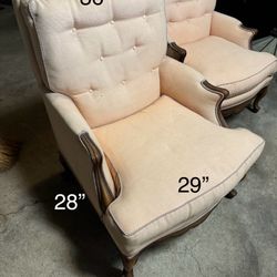 (2) Antique Armchairs