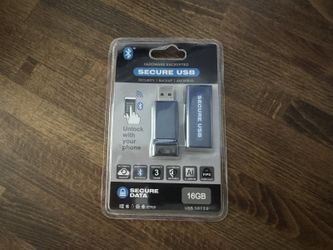 16GB Hardware Encrypted Secure USB Flash Drive