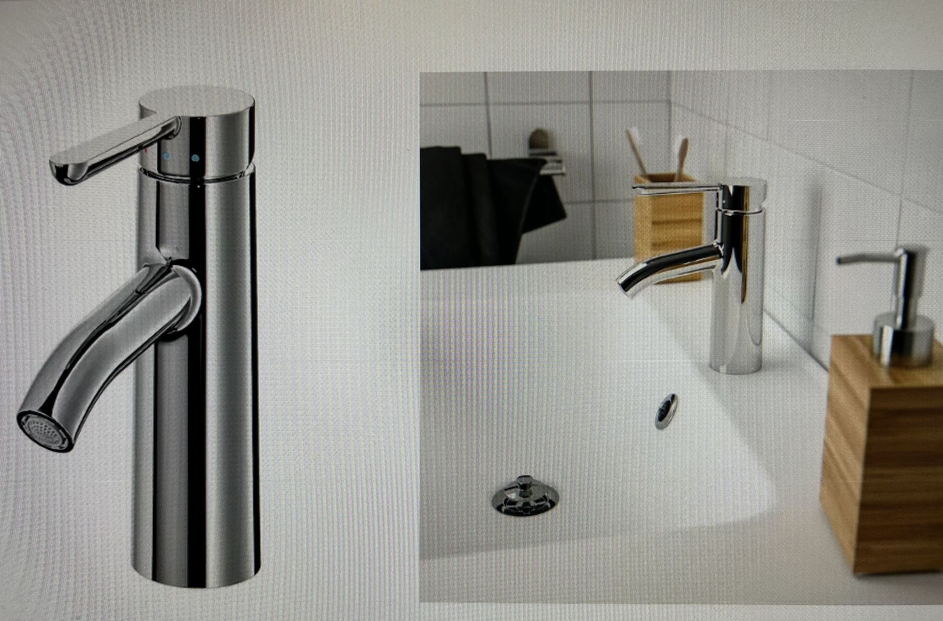 Ikea bath Faucet With Strainer, Chrome Plated