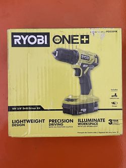 ONE+ 18V Cordless 3/8 in. Drill/Driver Kit with 1.5 Ah Battery and Charger