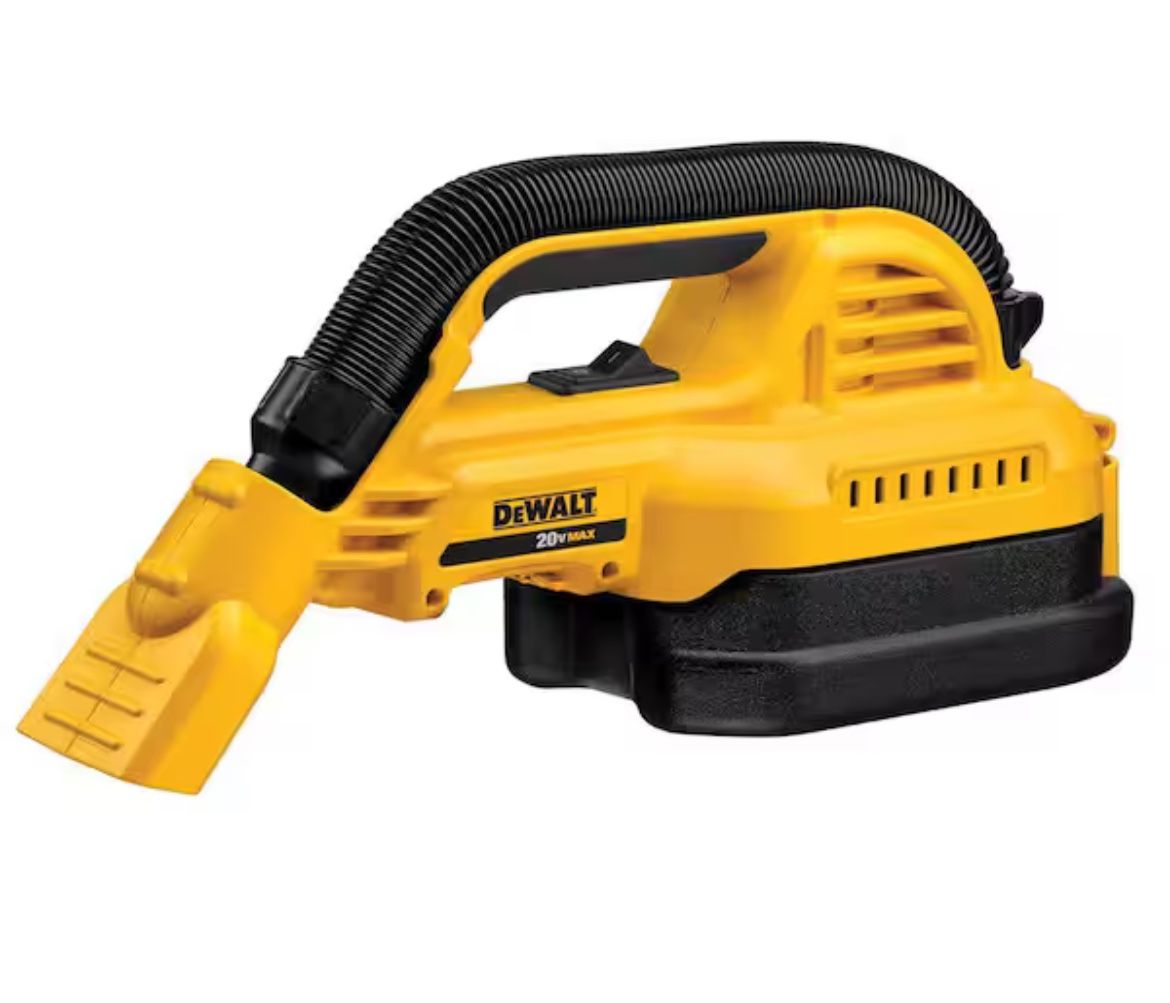 DEWALT 20V MAX Cordless 1/2 Gal. Wet/Dry Portable Vacuum (Tool Only)