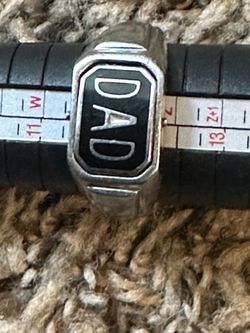 Father’s Day silver ring