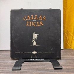 Maria Callas Lucia Black Vinyl LP 12 Inch Used Angel Opera Classical