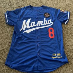 Kobe Bryant New Dodgers Baseball Jersey Size Men Small 36