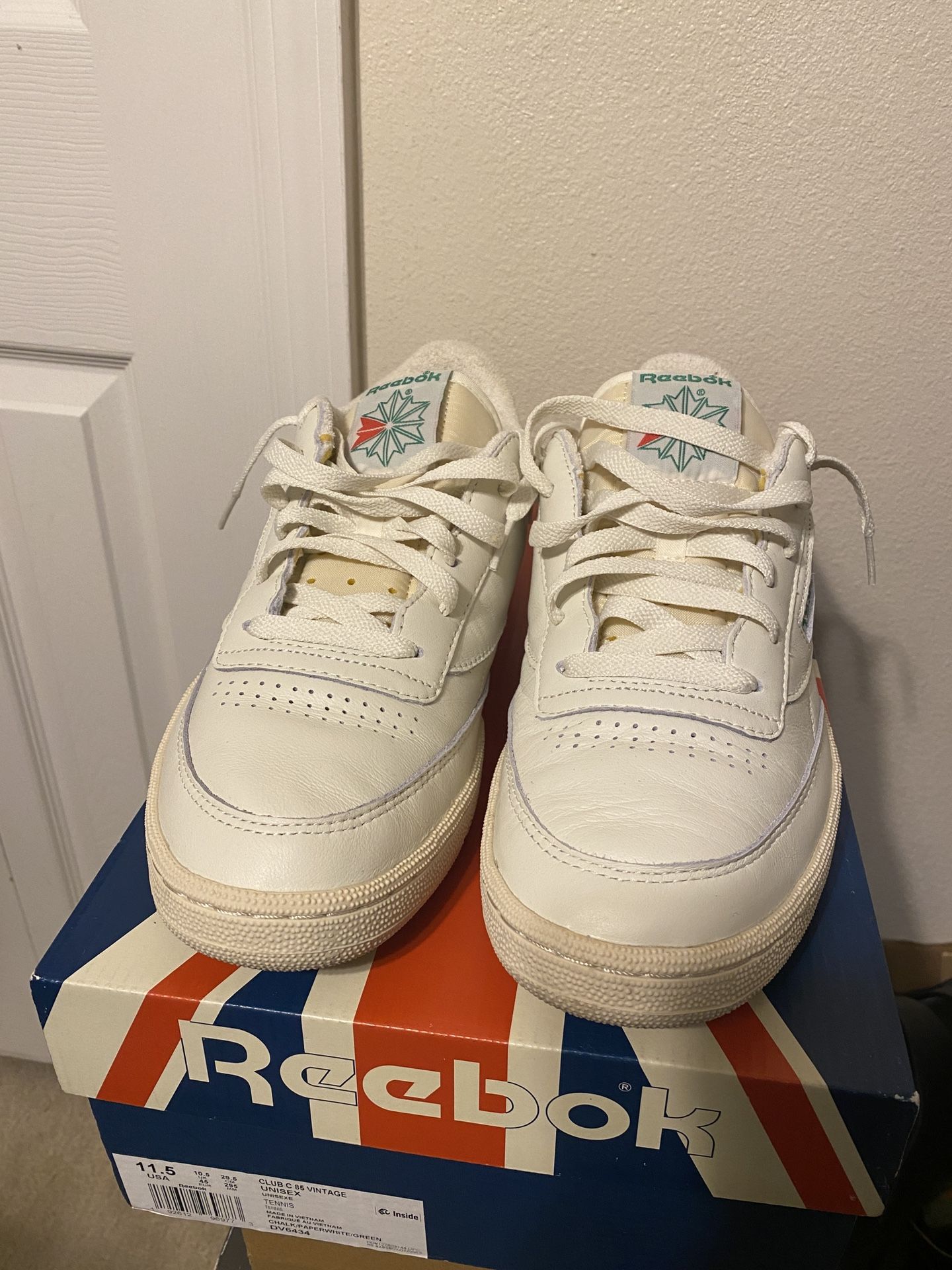 reebok c 85 vintage- size 11.5
