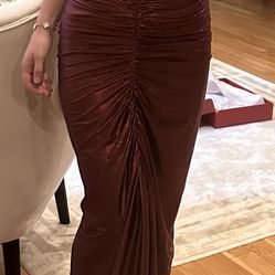 Miss Circle Burgundy Size 6