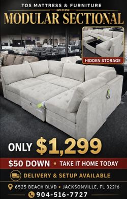 Modular Sectional 🚚WE DELIVER🚚