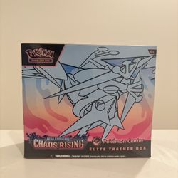 Chaos Rising Pokemon Center ETB 