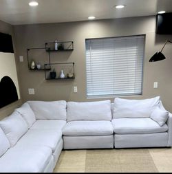White Cloud Couch Modular Sectional Sofa 