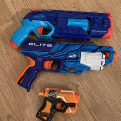 3 Nerf Bundle Like New 