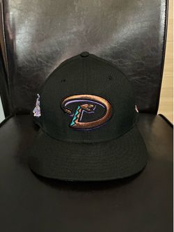 Arizona Diamondbacks Black 2001 World Series New Era 59Fifty Fitted Size 7 1/8