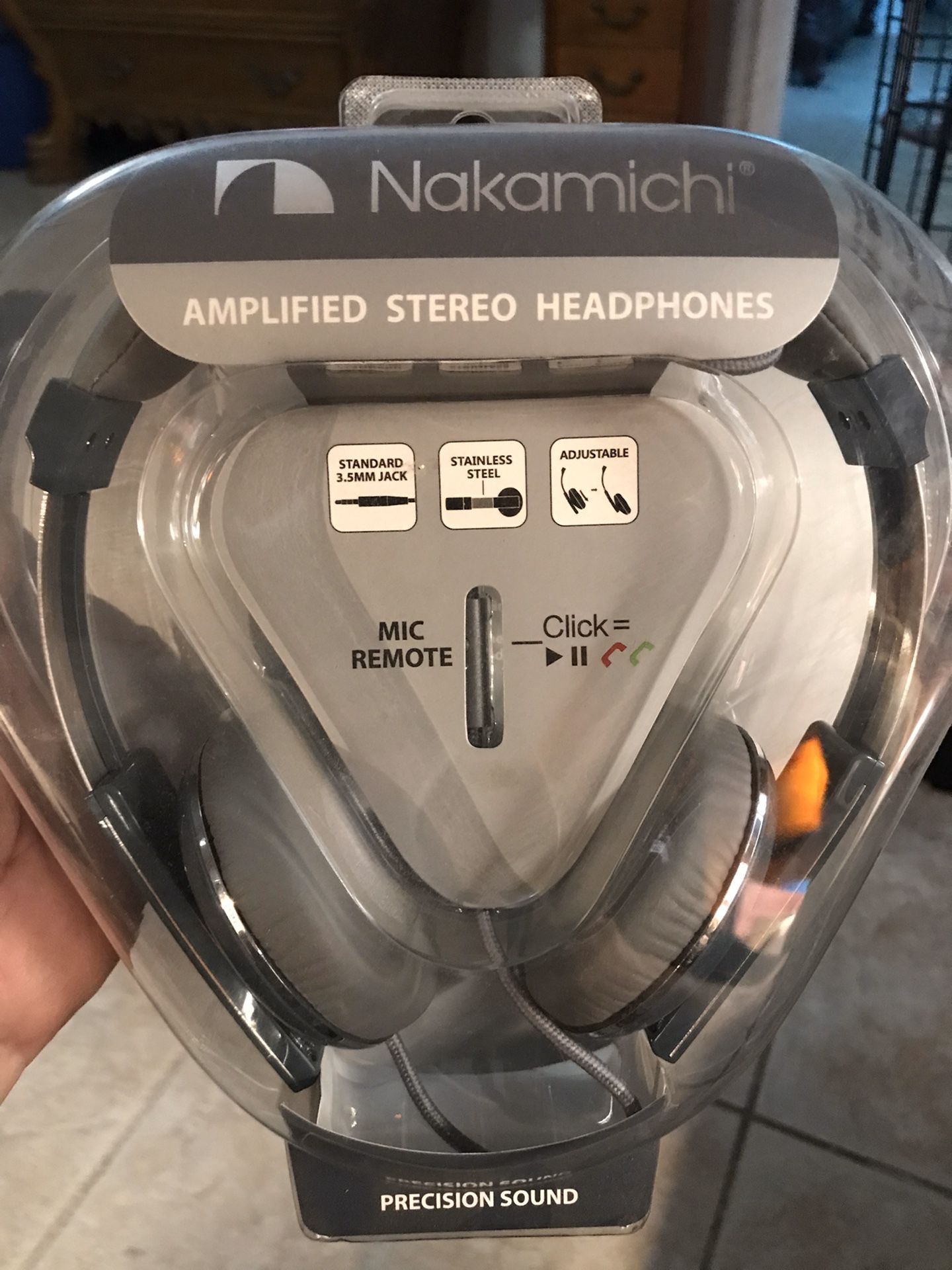 Nakamichi headphones- brand new sealed package