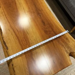 Handmade Solid Cherry Wood Coffee Table 