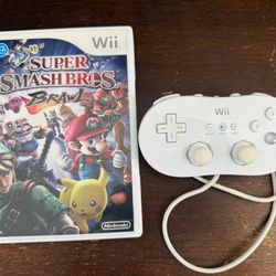Super Smash Bros with Classic Controller