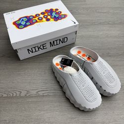 Nike Mind 001 Slide Light Smoke Grey