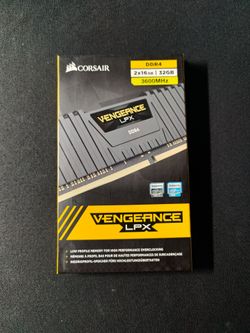 CORSAIR VENGEANCE DDR4 32 GB (2x16 GB) 3600 MT/s Kit for SALE