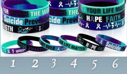 Suicide Awareness Bracelets