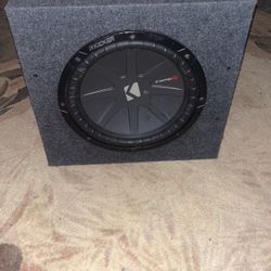 12 Inch Kicker With Box 