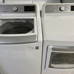 Lg Set Washer And Dryer 