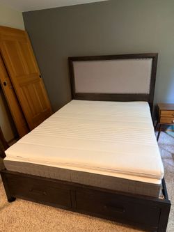 Free Double Bed frame and matress