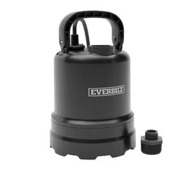 Everbilt 1/3 HP Submersible Aluminum Utility Pump