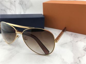 Louis Vuitton - Attitude Gold Pilot Sunglasses