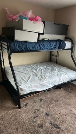 Bunk bed for sale not the dresser draws on top