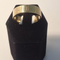 GTS Fancy Band Ring 14k 5.3g