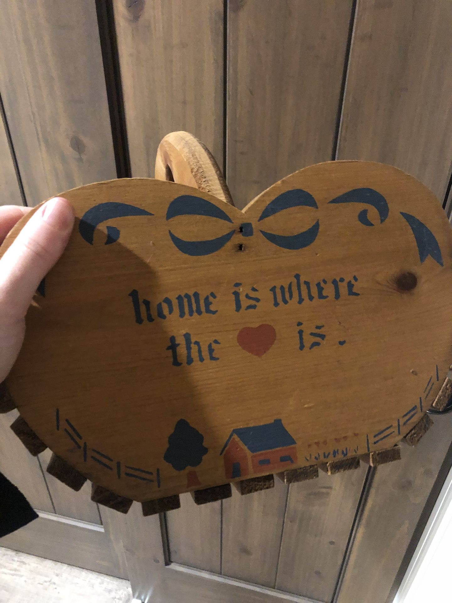 Home Is Where The Heart Is Basket By Sawmill Critters