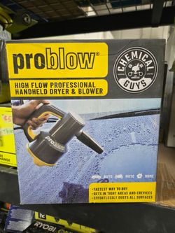 Chemical Guys ProBlow High Flow Professional Handheld Dryer & Blower