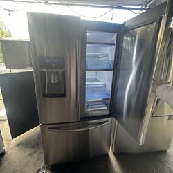 Samsung French Door Stainless Steel Fridge + Extra Door We Deliver And Install👨🏻‍🔧🚚