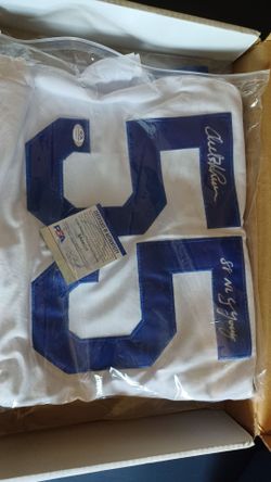 Orel Hershiser 1988 signed World Series Jersey