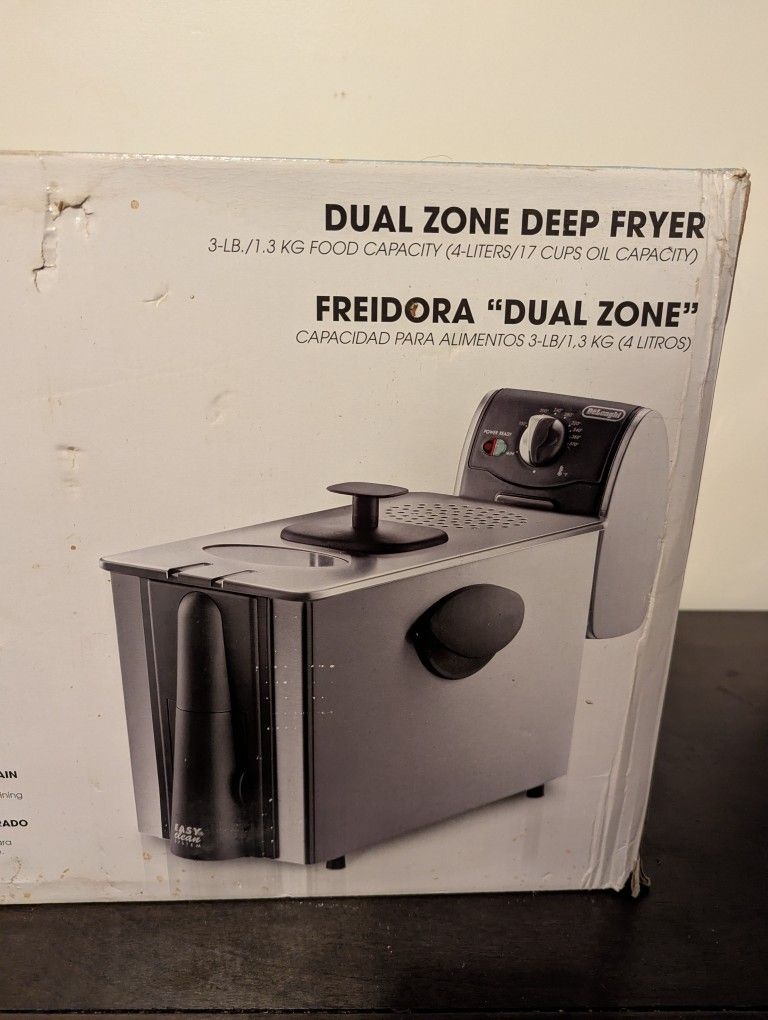 Two Zone Deep Fryer (NIB)