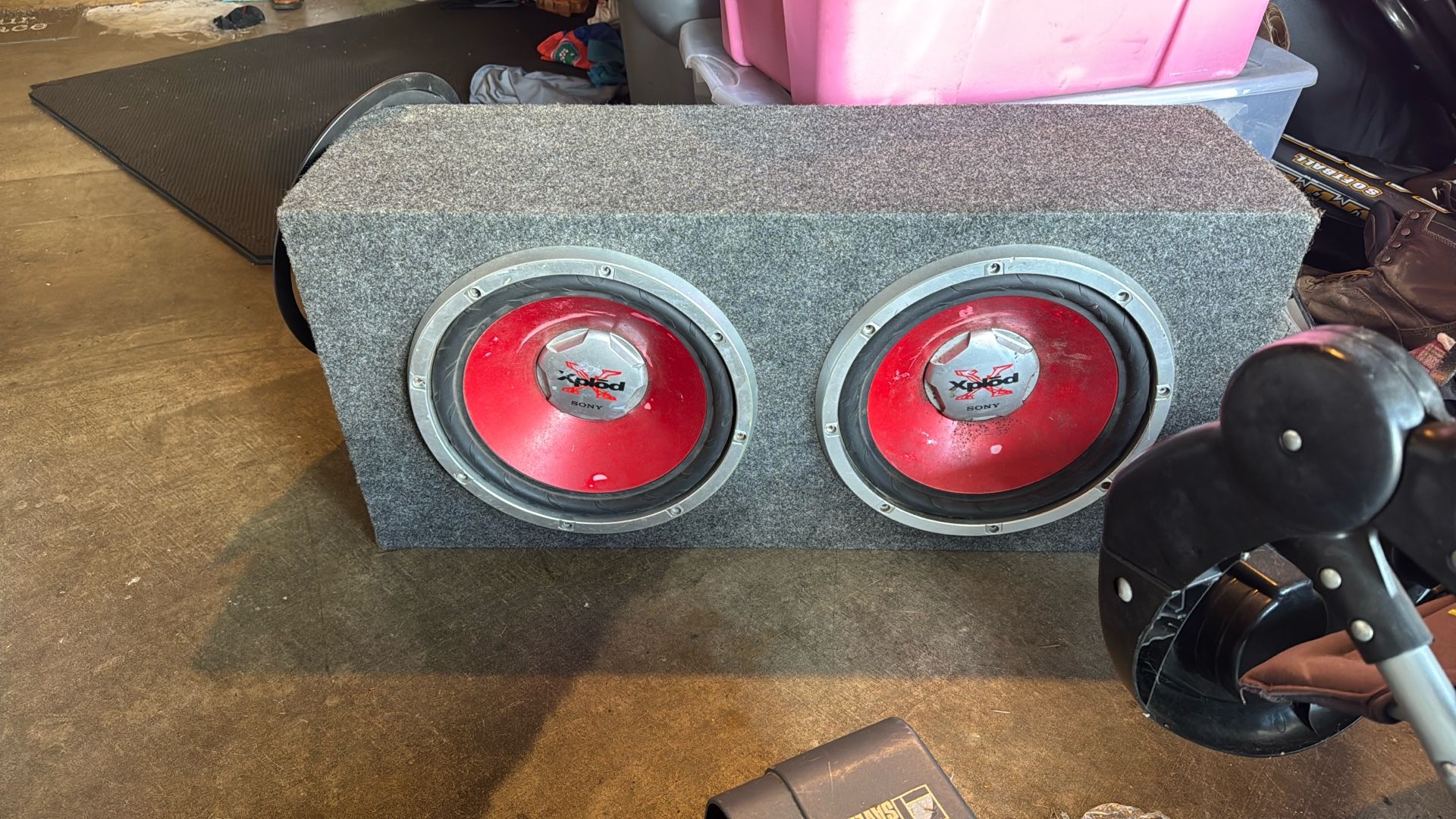 Sony Xplod 12” And Amp