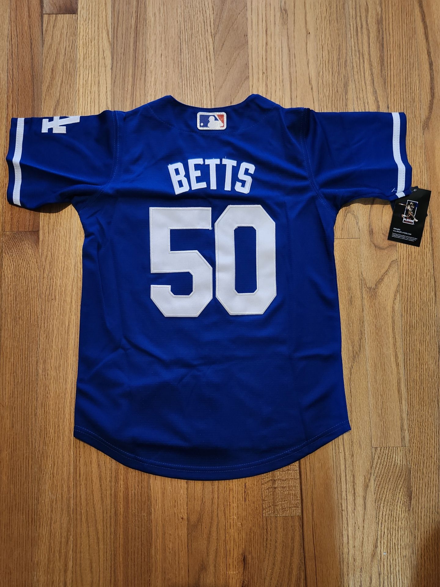 MLB Los Angeles dodgers Los Angeles Dodgers 50# Betts cherry blossom baseball uniform jersey man