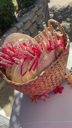 Woven Bamboo Fans Handmade Hand Weaving Handheld Natural Raffia Hand Fans (47)