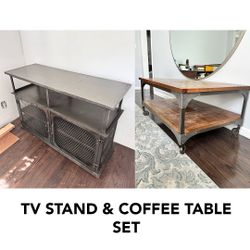 TV Stand & Coffee Table Set
