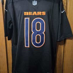 Chicago Bears Caleb Williams Nike Black Carbon Fashion New W Tags 