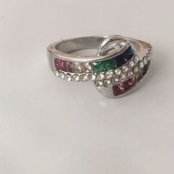 Mosaic Ring , Size 7
