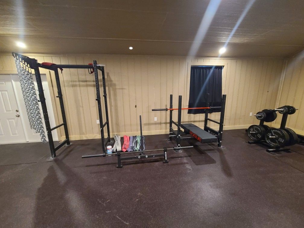 Home Gym Equipment Bundle Setup
