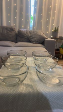 glass bowls