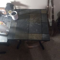 Coffee Table And 2 End Tables