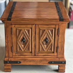 Wood side tables And Console table