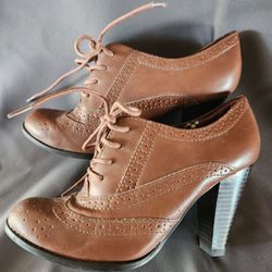 American Eagle High Heel Ankle Boots