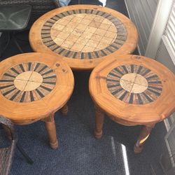 Rustic Tables Solid Wood Made In USA 